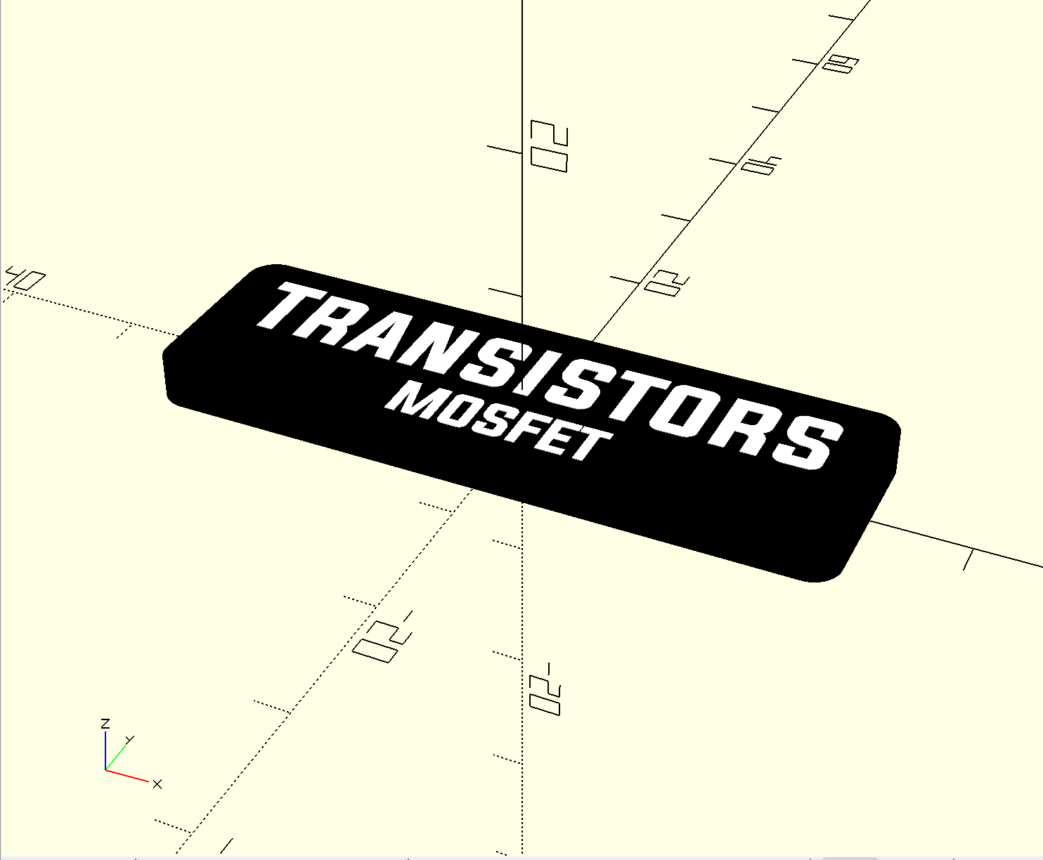 Initial OpenSCAD Render