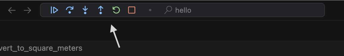 Debug Bar in Command Center