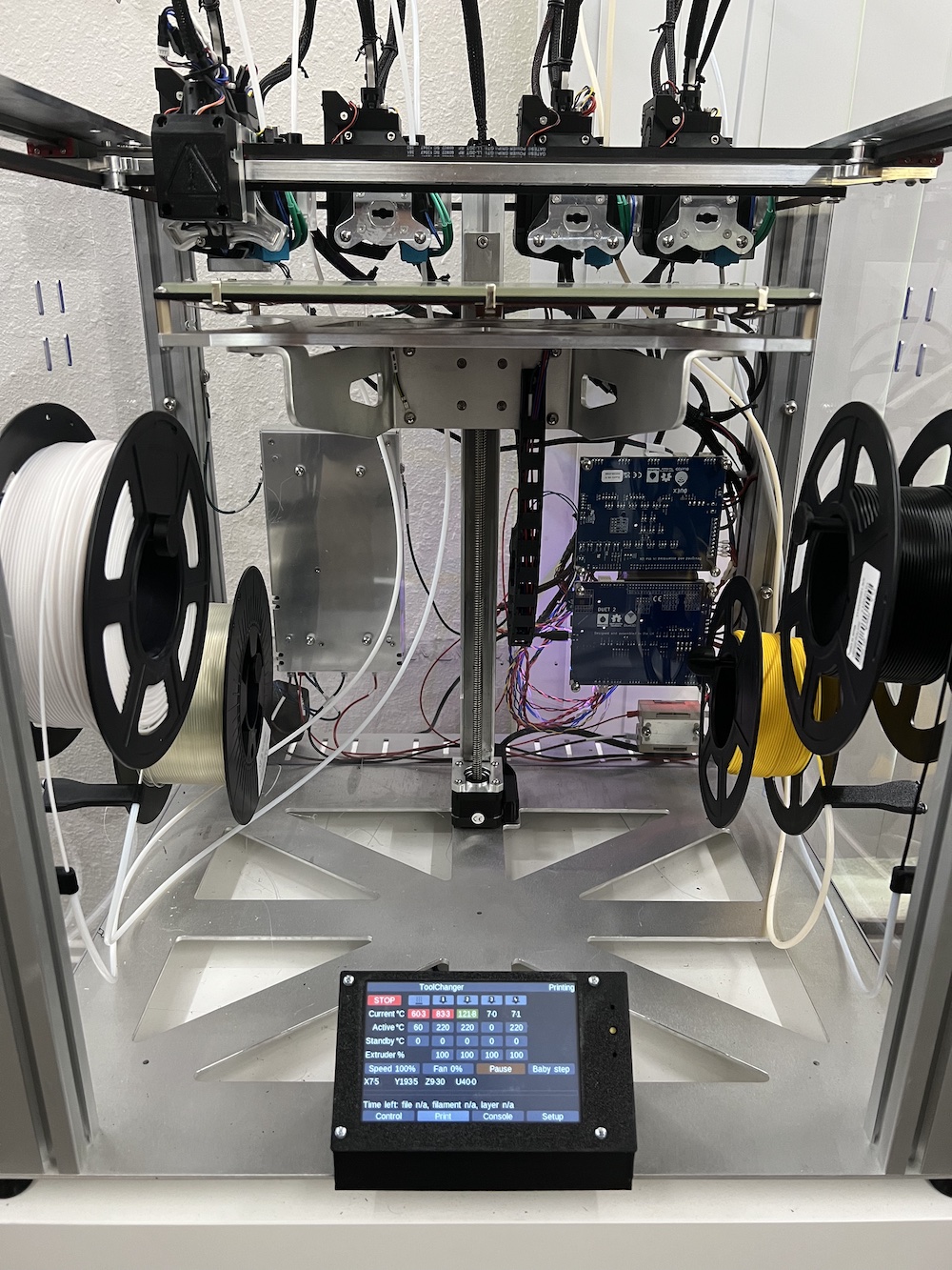 E3D ToolChanger with Panel Due 5i