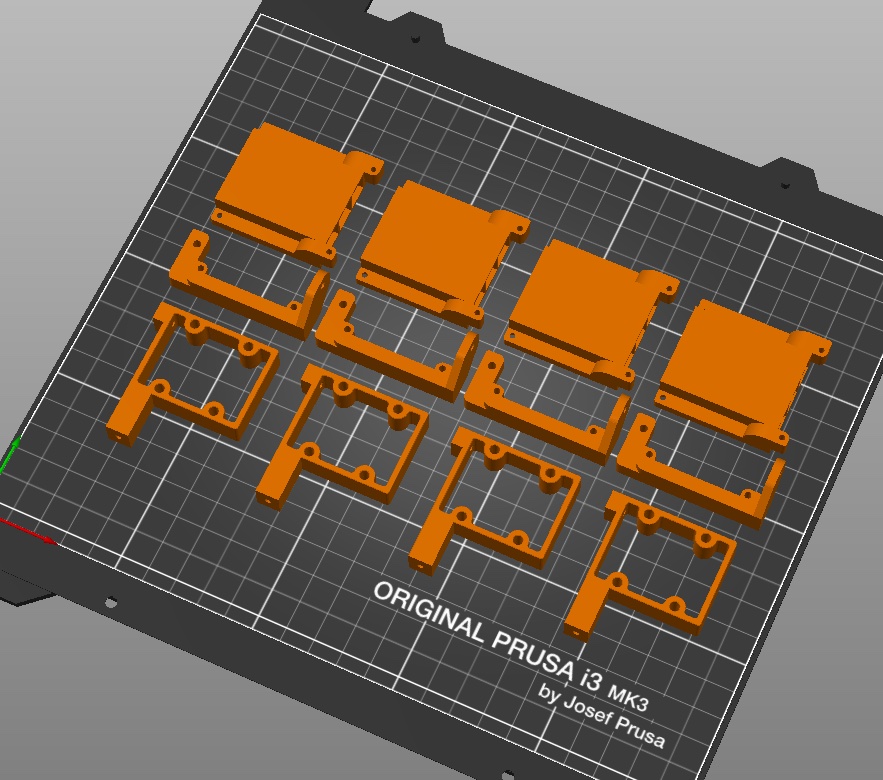 E3D ToolChanger PCF Upgrade 3D Designs